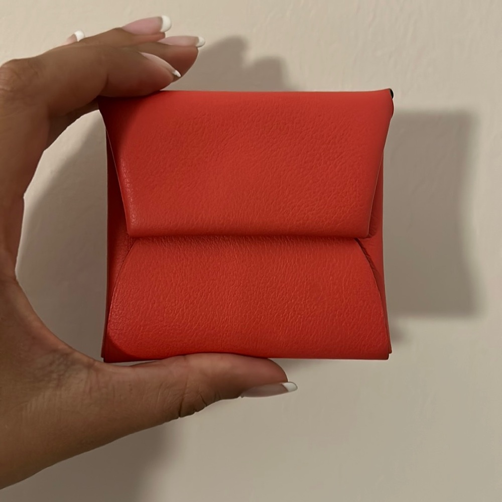 Hermes Change Purse Cat Skin